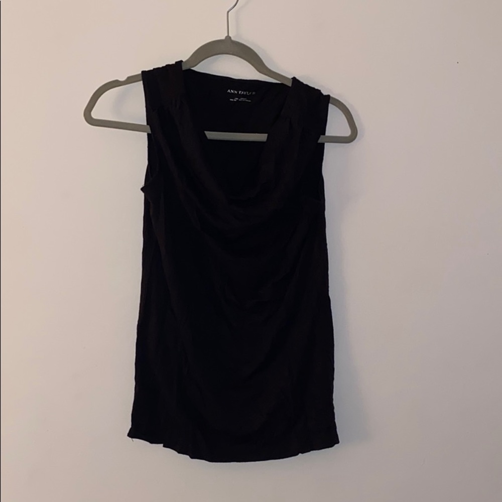 Black Ann Taylor tank top - Picture 1 of 2